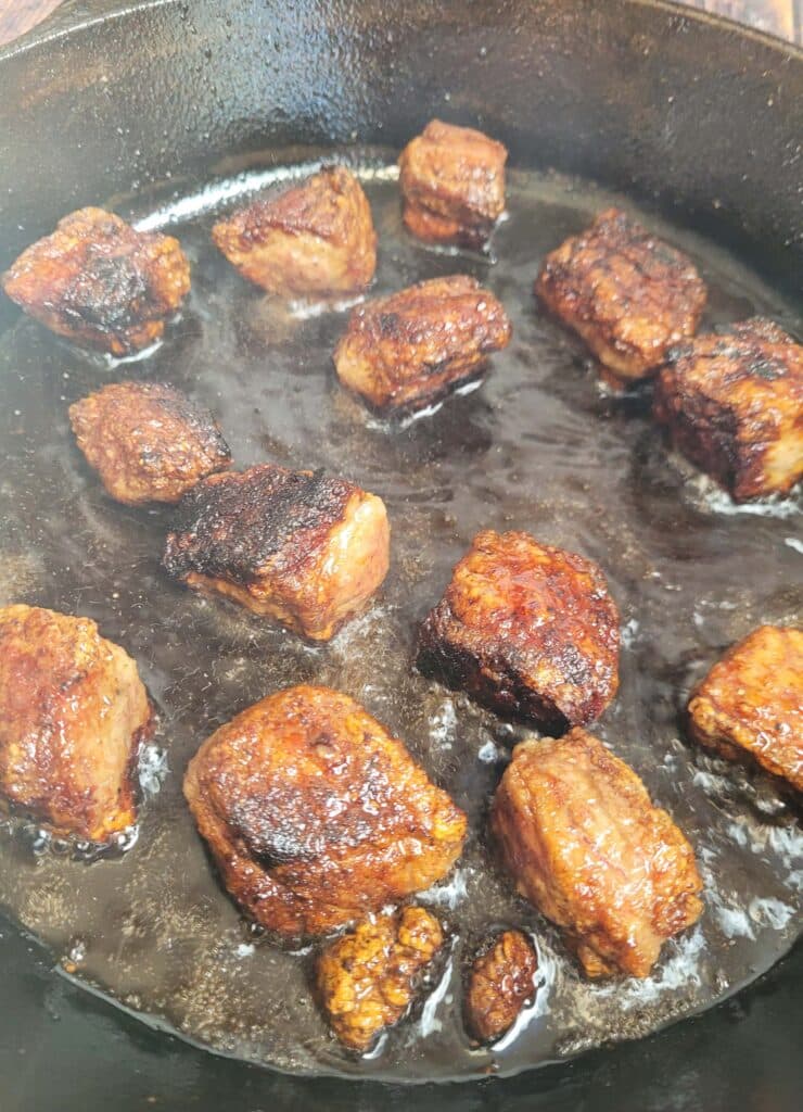 BROWNING MEAT FOR STROGANOFF