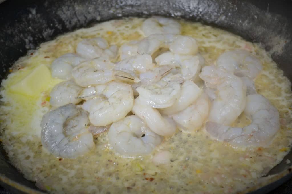 Spicy Shrimp Scampi