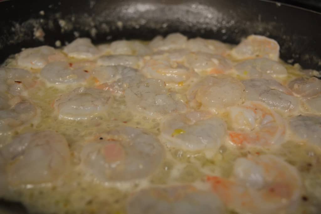 Spicy Shrimp Scampi