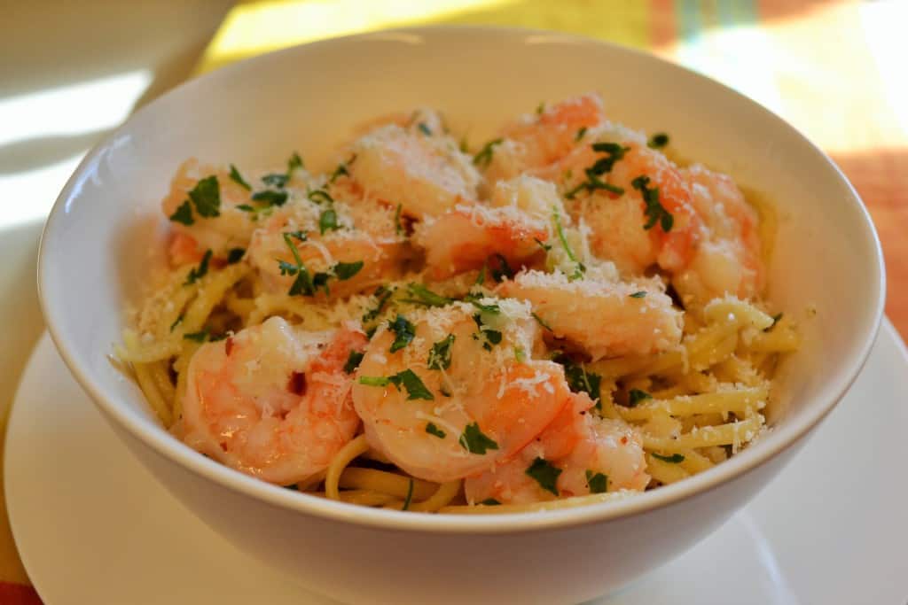 Spicy Shrimp Scampi