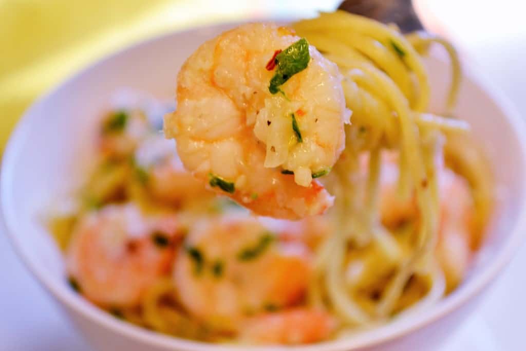 Spicy Shrimp Scampi