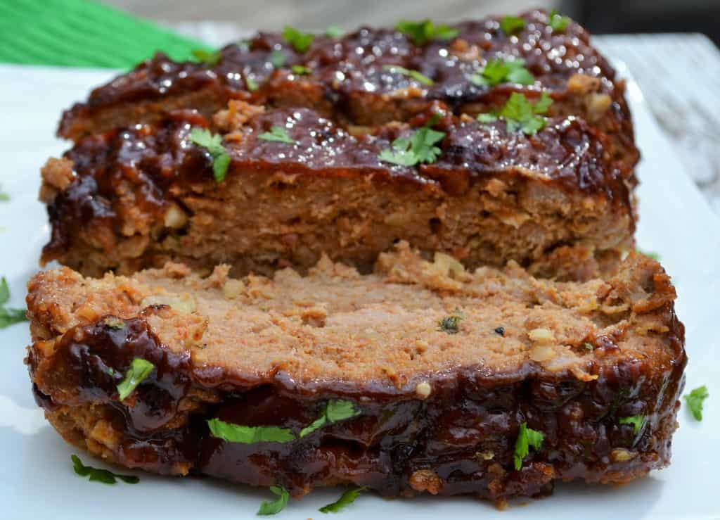 Spicy BBQ Turkey Meatloaf