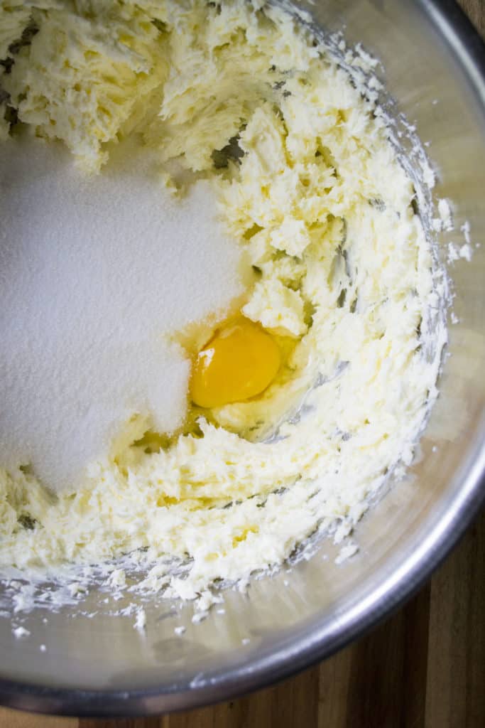 Frosted Sugar Cookie Bars cookie batter