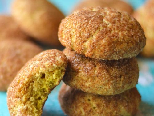 Pumpkin Snickerdoodles | A Wicked Whisk
