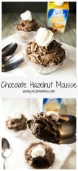Treat yourself to the perfect cup of coffee and this decadent low fat Chocolate Hazelnut Mousse #Ad #SilkSipToSpoon