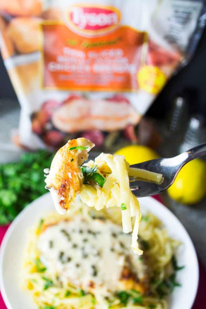 Easy 30 Minute Chicken Piccata | Easy 30 Minute Chicken Piccata is the perfect chicken dinner to spoil your family with on busy weeknights. Quick, delicious and on the table in 30 minutes! | Pack Momma | https://www.awickedwhisk.com
