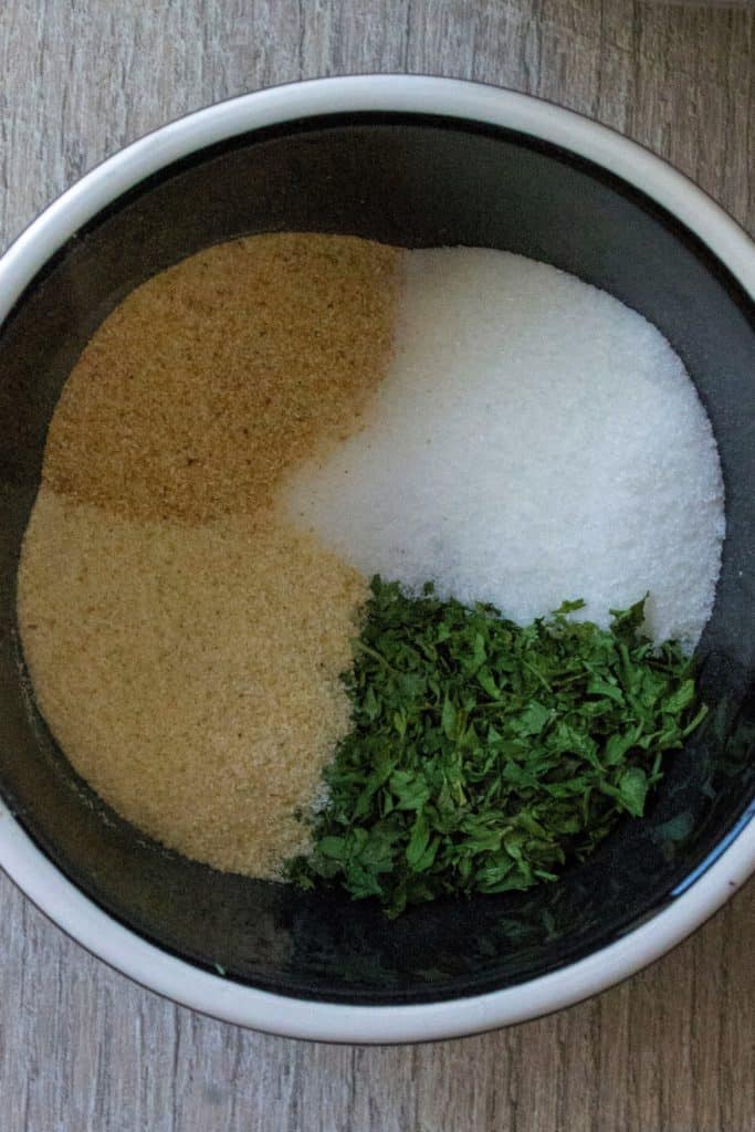 Homemade Ranch Veggie Dip spices