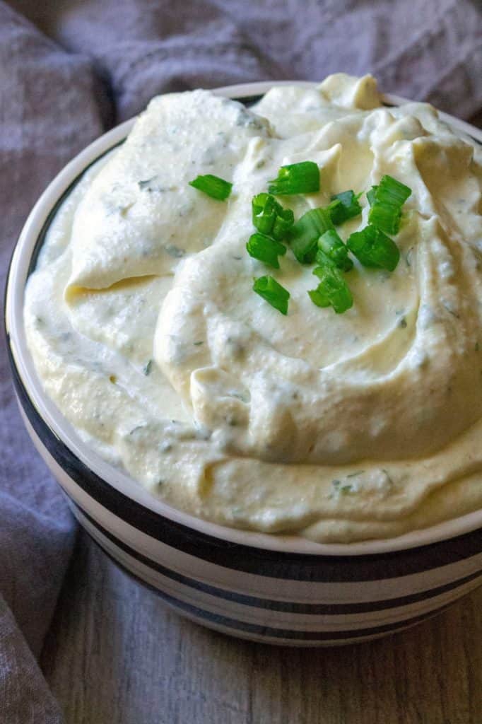 Homemade Ranch Veggie Dip