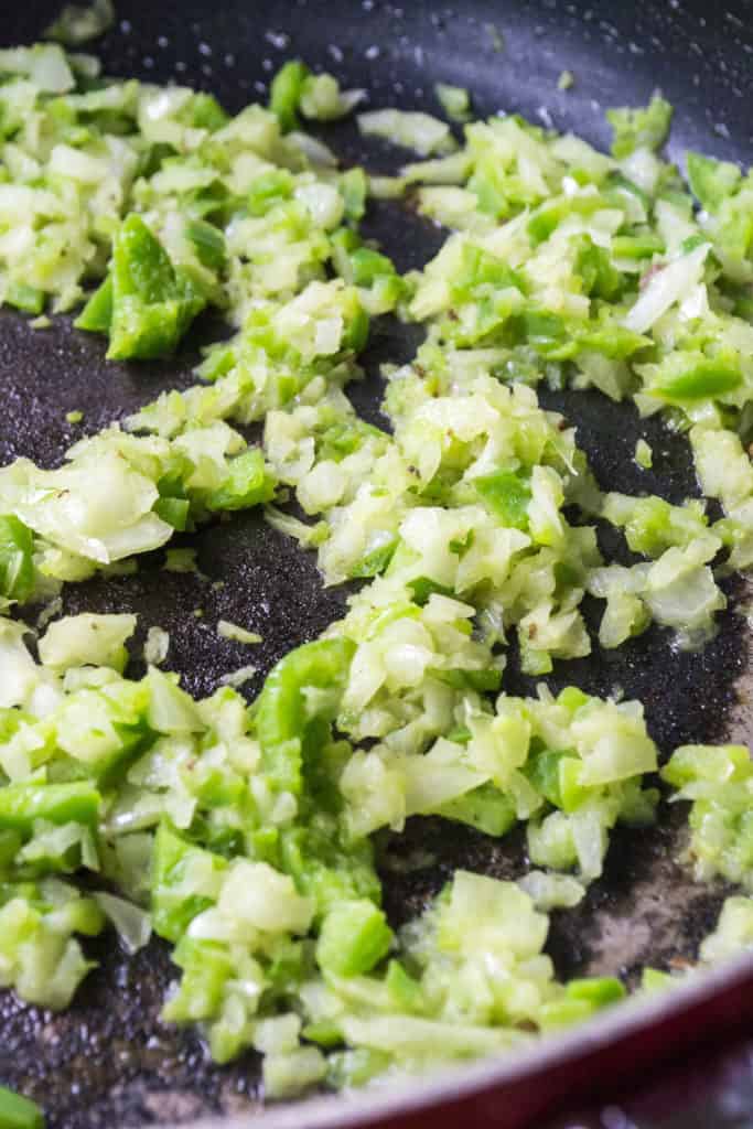 Philly Cheesesteak Sloppy Joe Sliders onions and peppers