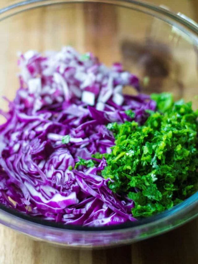 Tangy Red Cabbage Slaw Recipe