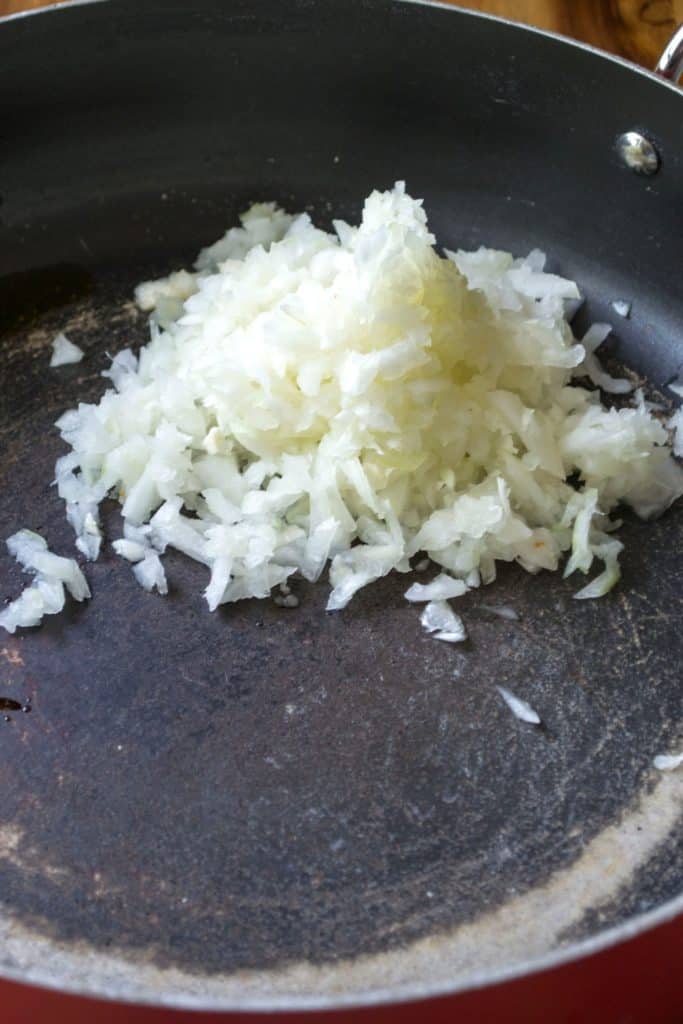 Chicken Tinga Tostadas chopped onion