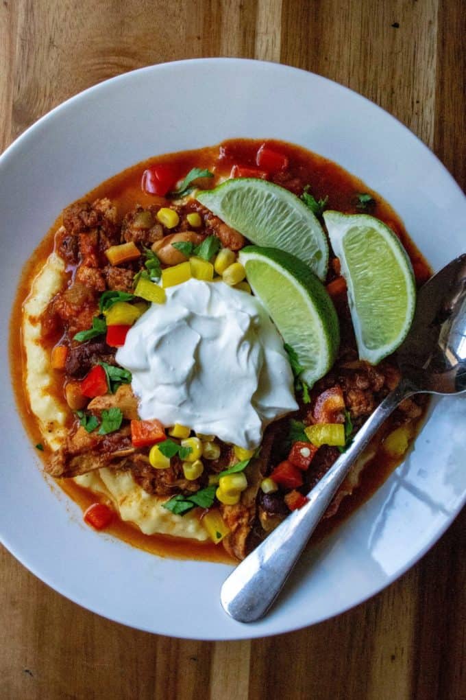 Easy Slow Cooker Mexican Chorizo Chili