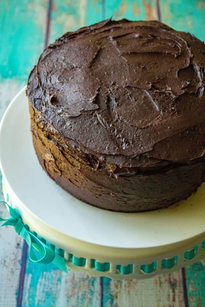 Best Homemade Chocolate Cake chocolate buttercream frosting