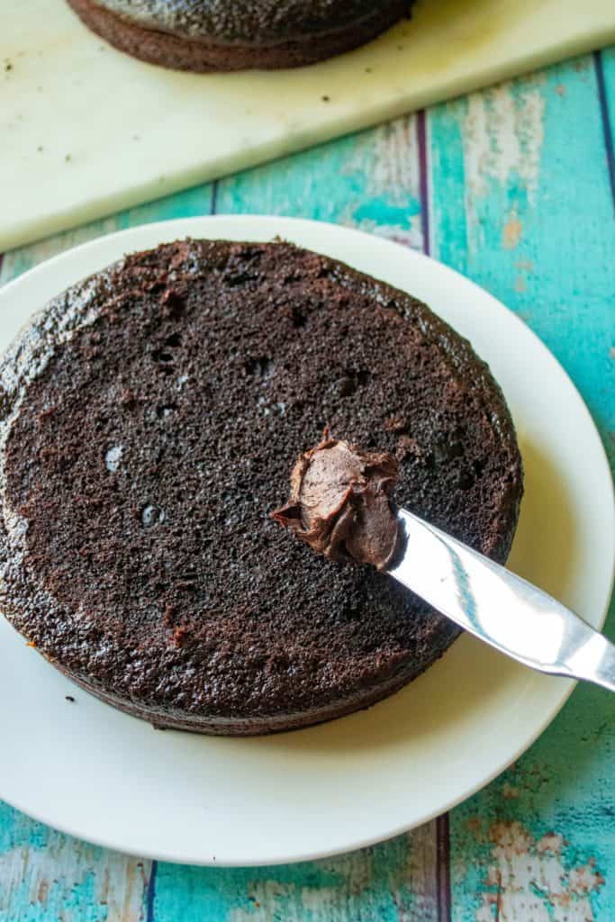 Best Homemade Chocolate Cake frosting