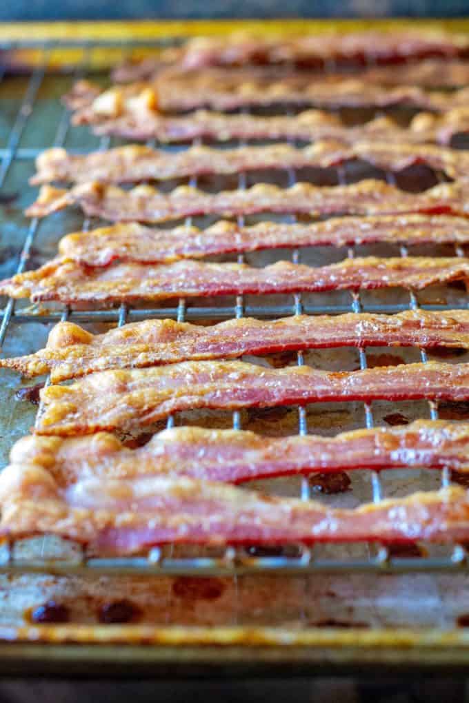 Green Bean Casserole cooked bacon