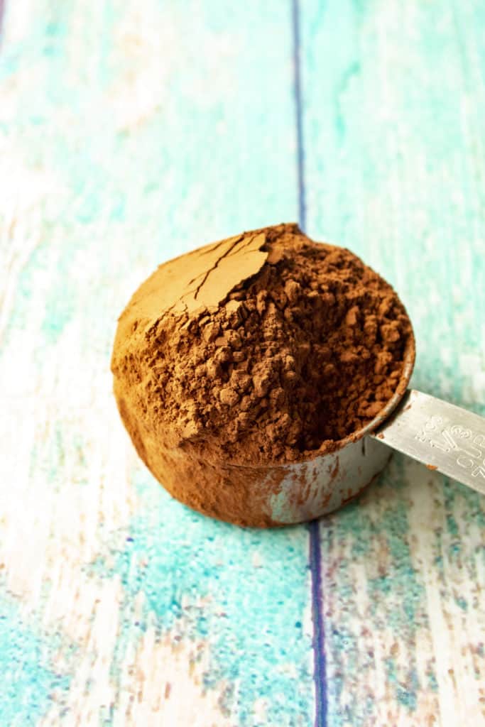 Triple Chocolate Banana Bread cocoa powder