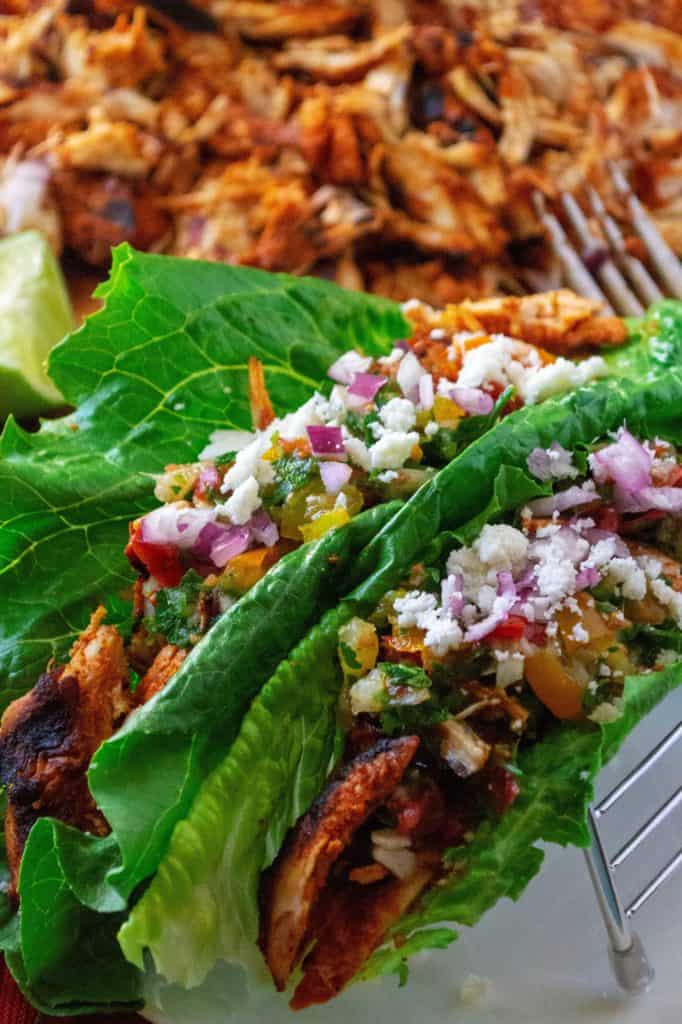 Chili Lime Chicken Tacos