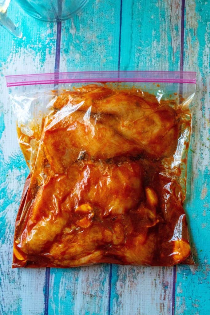 Chili Lime Chicken Tacos marinade