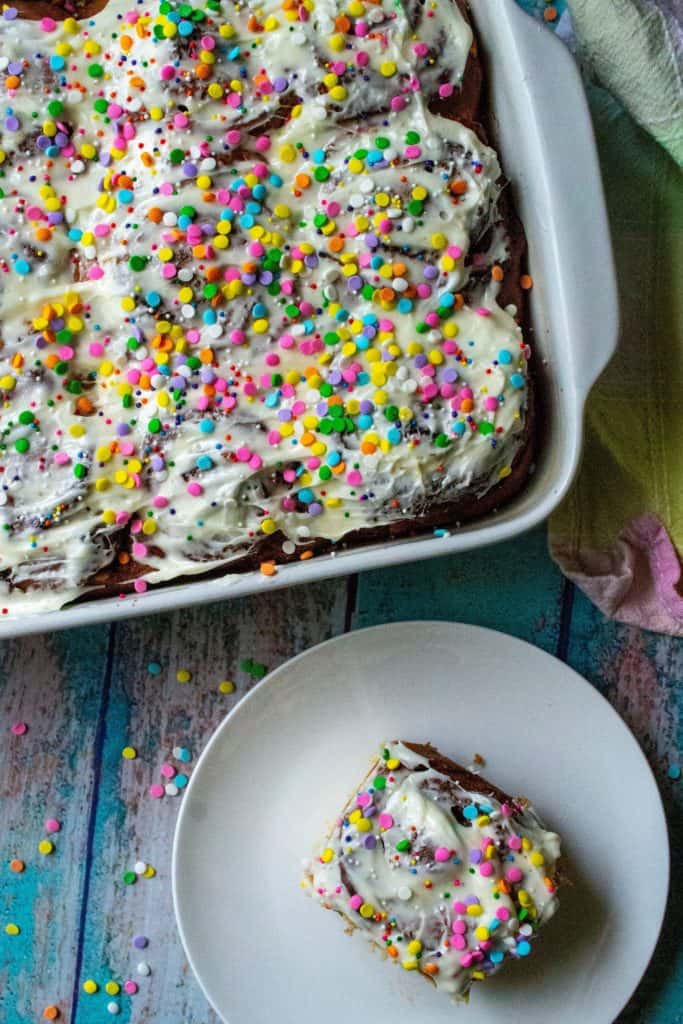Funfetti Cinnamon Rolls