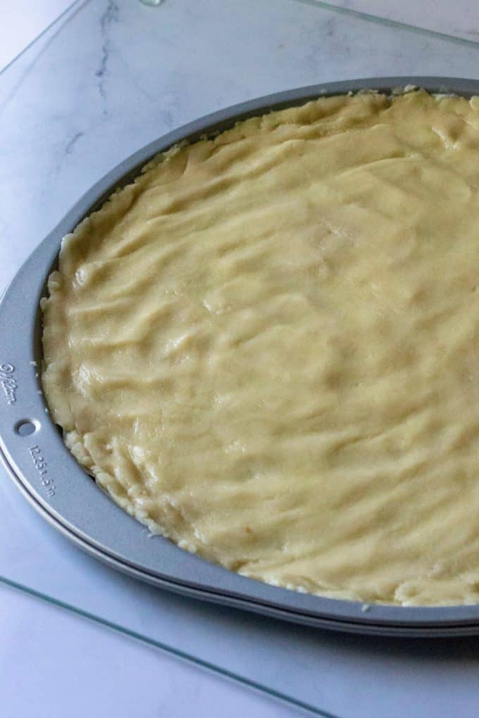 Fourth of July Fruit Pizza pizza crust