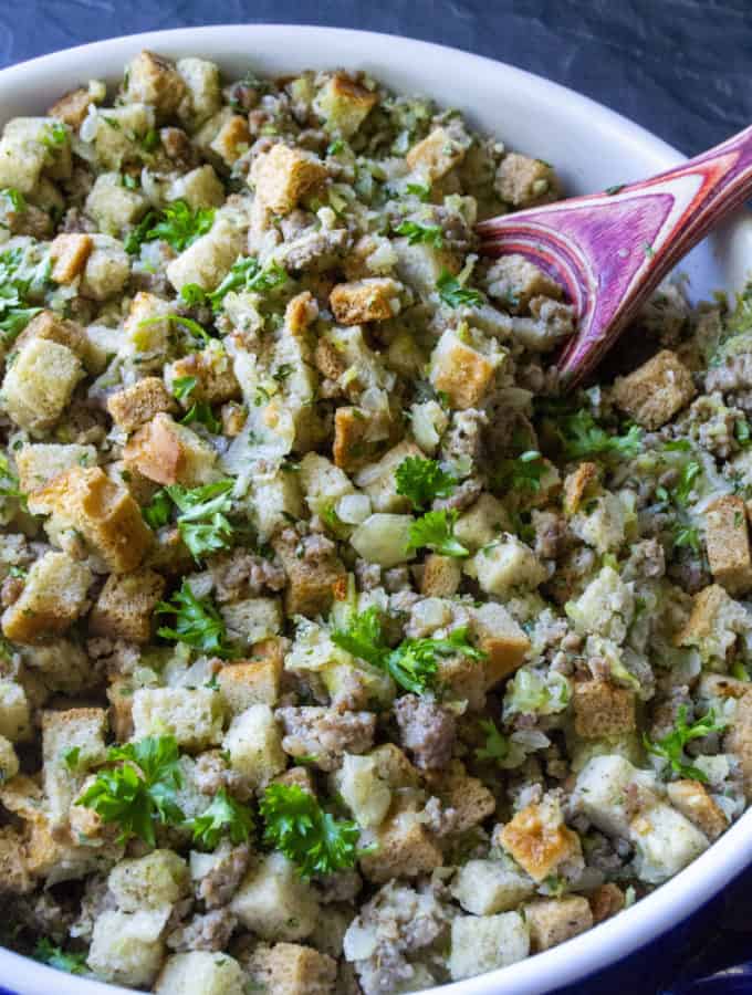 Traditional Sausage and Herb Stuffing