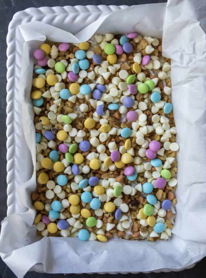 easter cookie bars