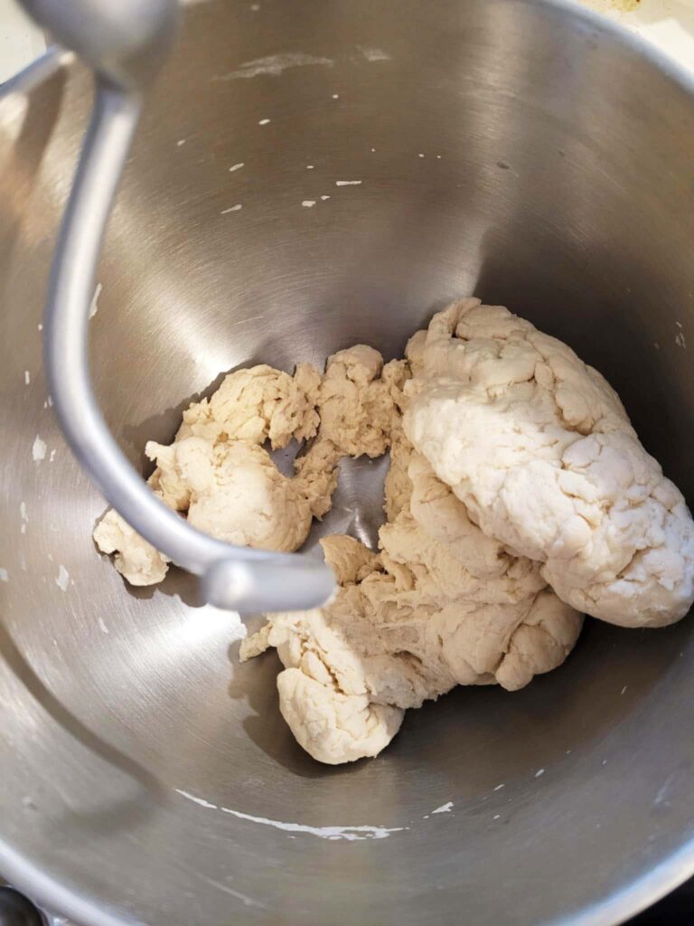 sourdough bagel dough