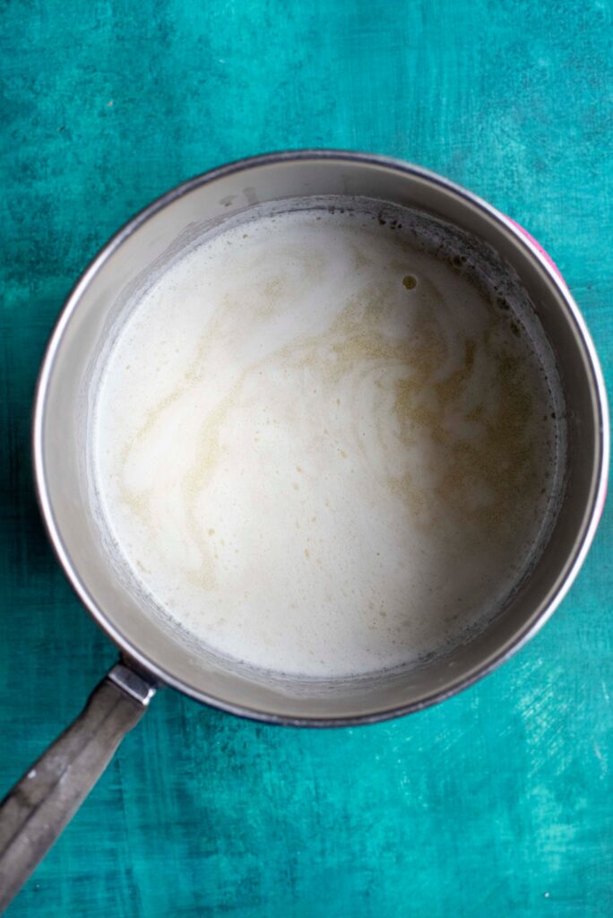 brown butter in a pan