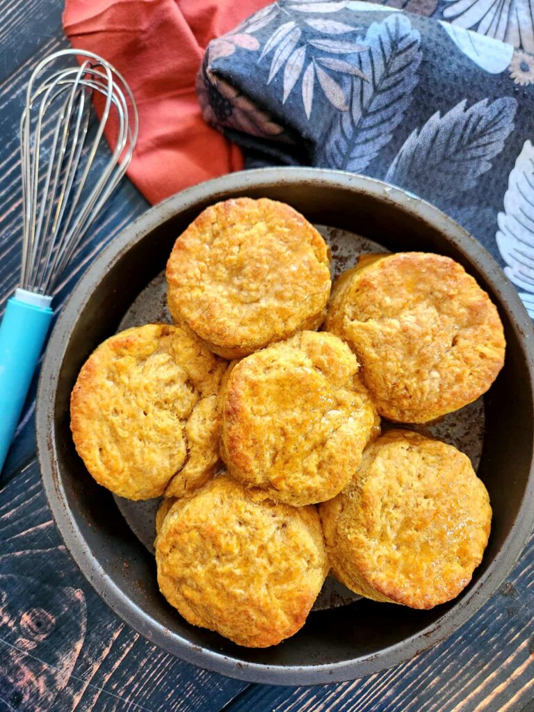 baked sweet potato buttermilk biscuits