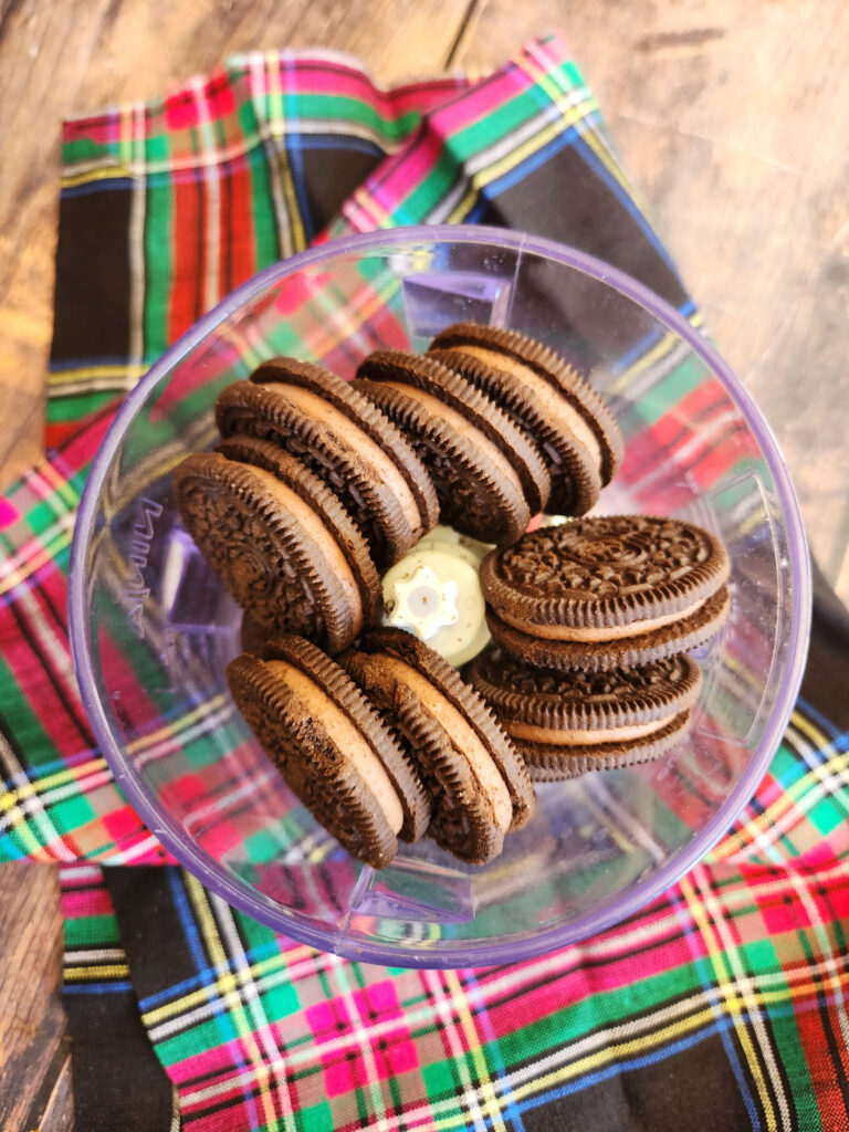 oreos in a mini food processor