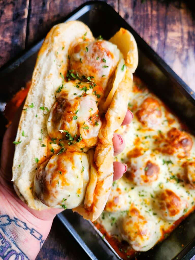 chicken meatball sub
